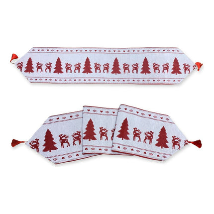 Mantel Camino De Mesa Navidad 33x180cm Ccm00217