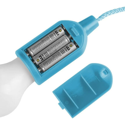 Lampara Led A Pilas - Ideal Apagón Roperos Fiestas Y Camping Blanco Blanca