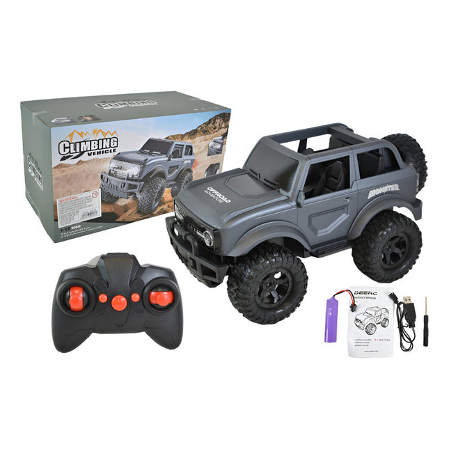 Jeep Con Control Remoto Y Luz 34x17x18.5cm X