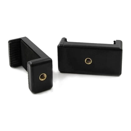 Soporte De Celular Ajustable Para Tripode O Palo De Selfie Negro