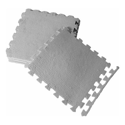 Alfombra Entrelazadas De Felpa 10 Unidades 50×50