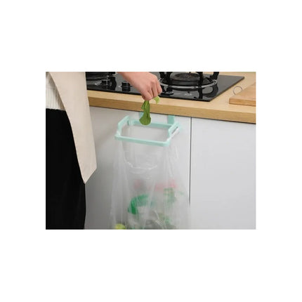 Soporte Para Bolsa De Basura Para Puertas De Placar Verde Menta
