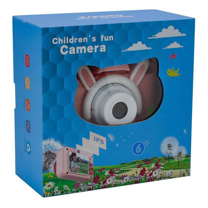 Camara De Fotos Infantil Rosada Conejo Rosado