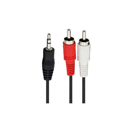 Cable  Spica A 2 Rca, O De Plug 3.5 A 2 Rca, 1.5 Mts.