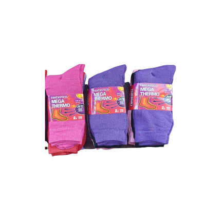 Medias De Dama  Pack 3 Pares Termicas  Surtido Dama