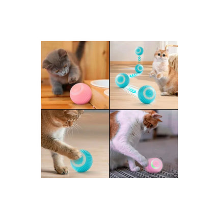 Pelota Inteligente Para Gatos Juguete Interactivo Carga Usb V