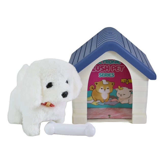 Mascota En Casita Con Sonido Y Movimiento Perrito