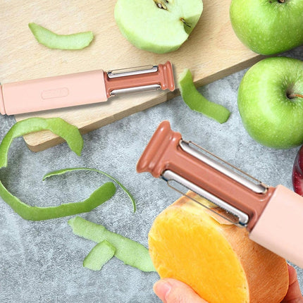 Afilador De Cuchillo Tijera Con  Pela Papa  2 En 1  V