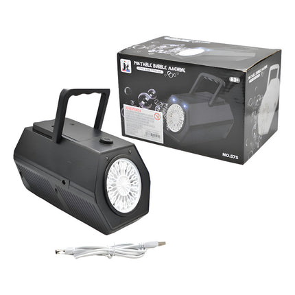 Burbujero Maquina Burbujas Automática Con Luz Fiesta Baile X