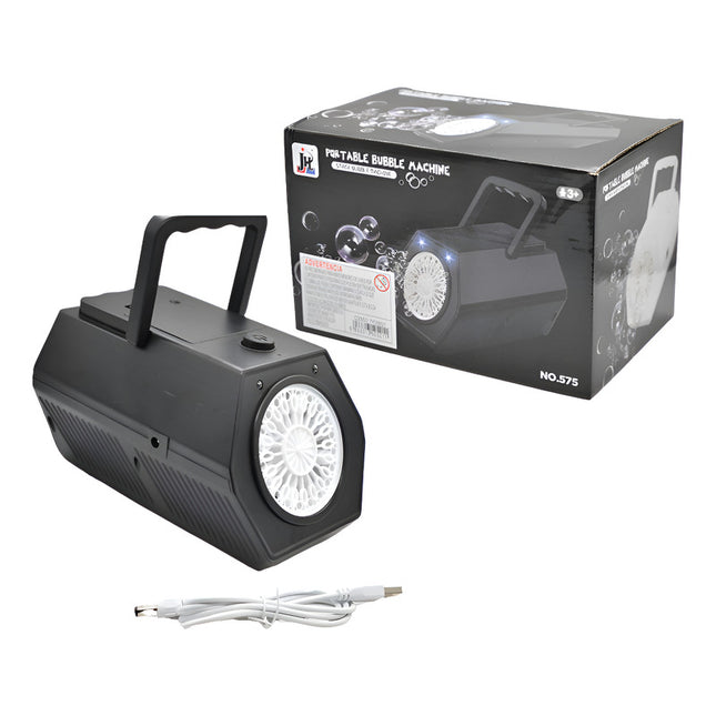Burbujero Maquina Burbujas Automática Con Luz Fiesta Baile X