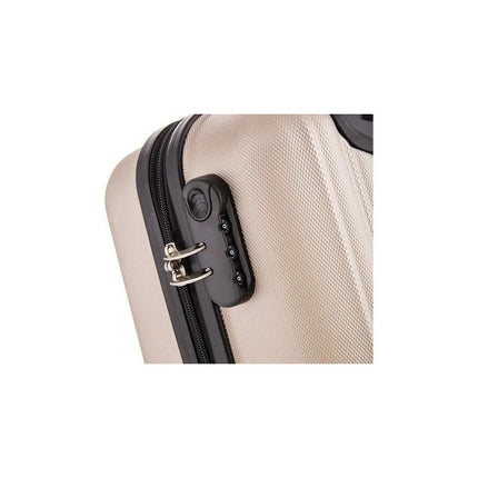 Valija Indra Champagne 55x34,5x23 Cm En Abs Champange