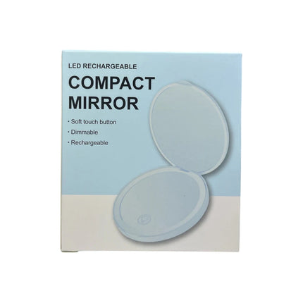 Espejo Compact Doble Con Luz Led 1#