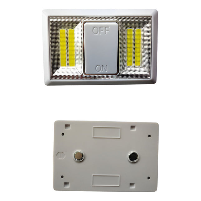 Llave De Luz Cuatro Leds A Pila 1 A