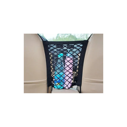 Red De Seguridad Y Contención Para Mascostas Perros En Auto Negro