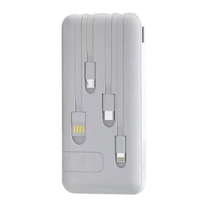 Power Bank Solar Treqa 10000 Mah Micro Usb, Tipoc C, Lightni Negro