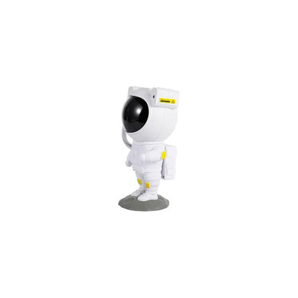 Lampara Proyector Astronauta Led Estrellas De Galaxia Blanco Blanco