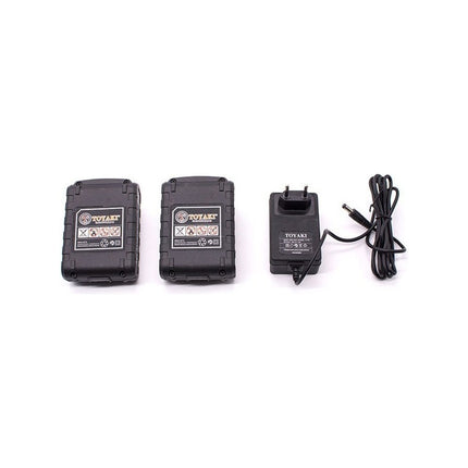Taladro Bateria 18v 2 Li-0n Toyaki Tk-863 Frecuencia 60 Naranja Oscuro 60