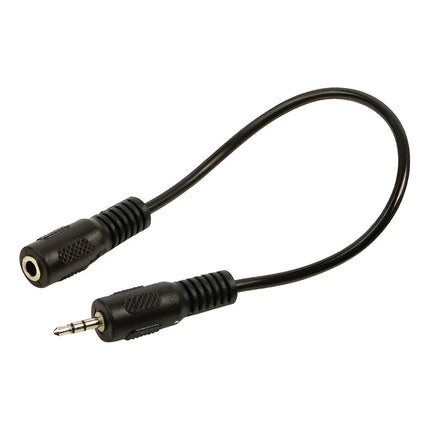 Adaptador 2.5mm Hembra Y 3.5mm Macho Spica