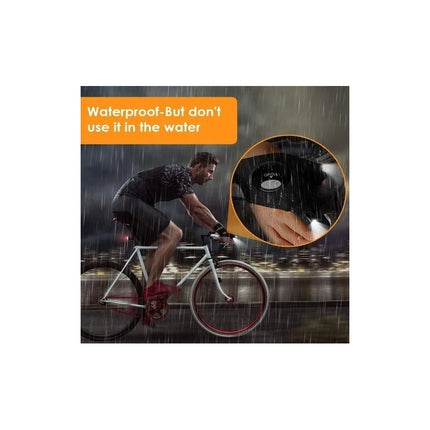 Guantes Con Luces Led, Bicicleta Moto  Trabajo  Negro