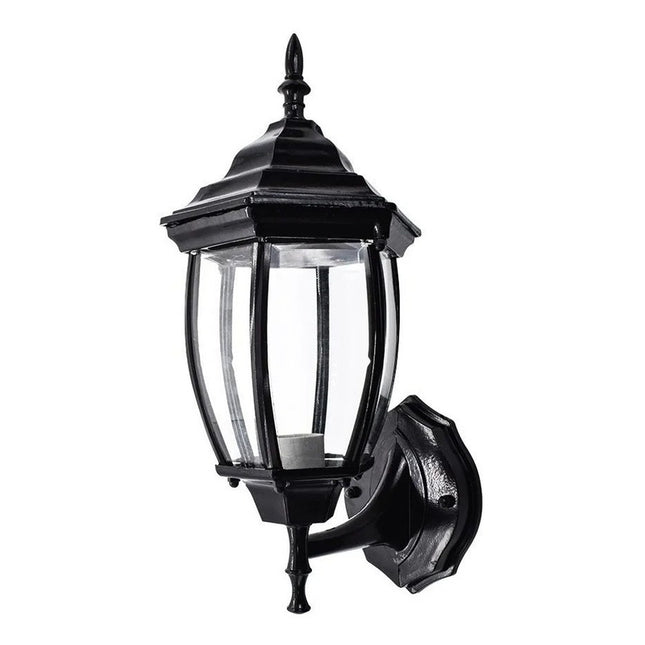 Farol Colonial Metálico Negro Exterior/interior Negro