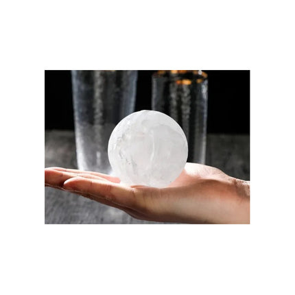 Molde De Hielo 6 Cm Con Forma De Pelota Blanco