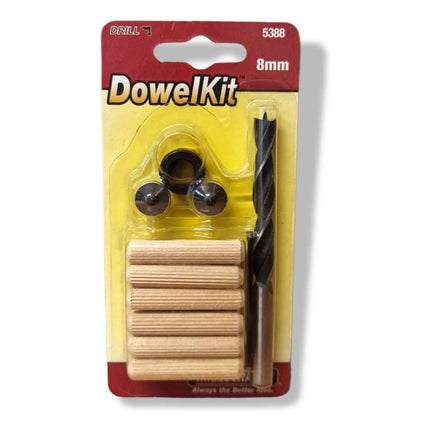 Kit De Entarugado Mecha Tope Tarugo Centrador 6 Mm Milescraf