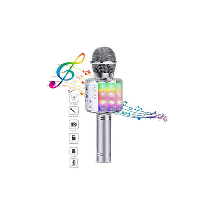 Microfono Karaoke C/ Parlante, Bt, Inalámbrico V