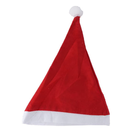 Gorro  Papa Noel De Navidad 37 Cm Rojo