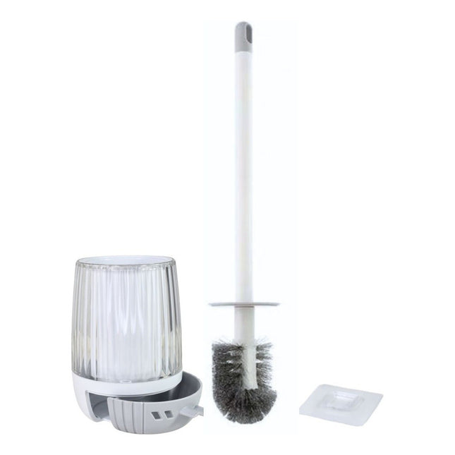 Cepillo De Baño Con Base Colgante 44x9cm Blanco