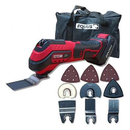 Sierra Multifunción Oscilante + Cargador 20 V + Bateria 2.0