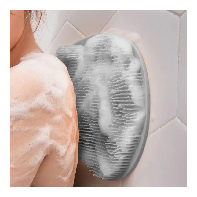 Alfombra Con Cepillo Para Espalda Y Pies