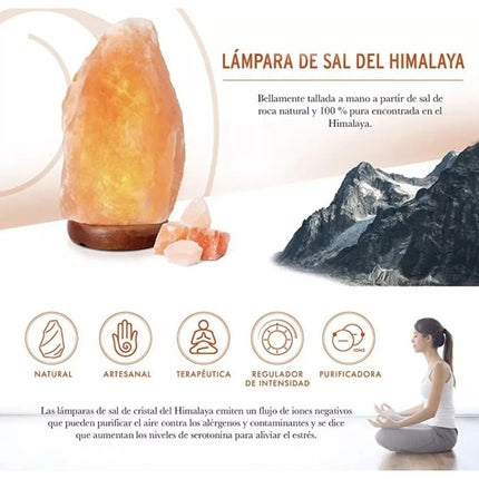 Lámparas De Sal Del Himalaya  6 - 8kg Originales