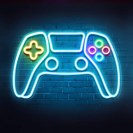 Letrero De Neón Gamer Hy-7849 V