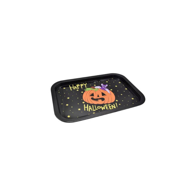 Bandeja Para Dulces Con Diseños De Halloween En Metal Varios