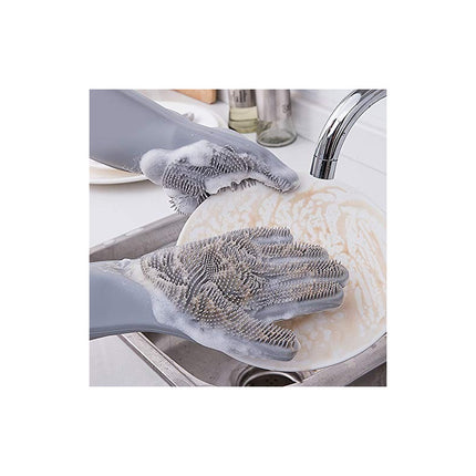 Guantes Con Esponja Incorporada Para Lavar Platos