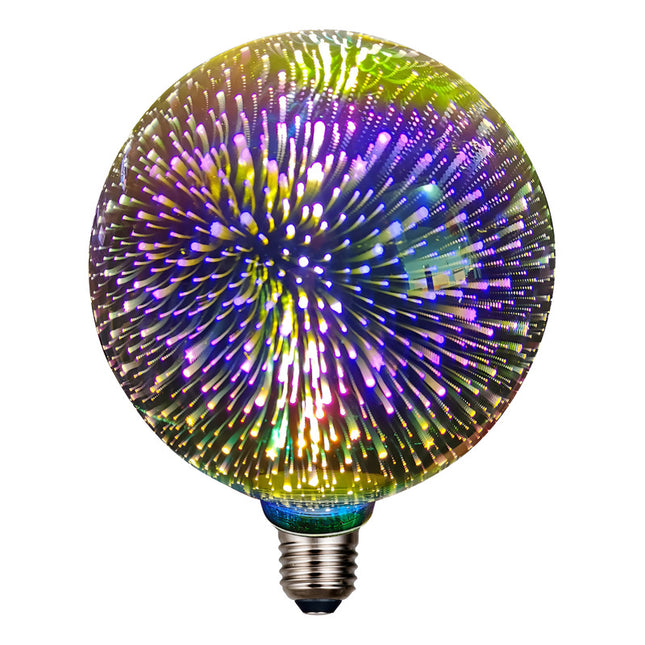 Lampara Luces Led De Colores E14 Grande Multicolor