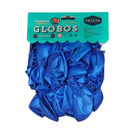 Globo Perlado Por 50 Unidades 12 Pulgadas