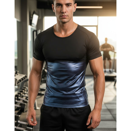 Camiseta Reductora De Hombre Entrenamiento Quema Calorias X Lisa S/m