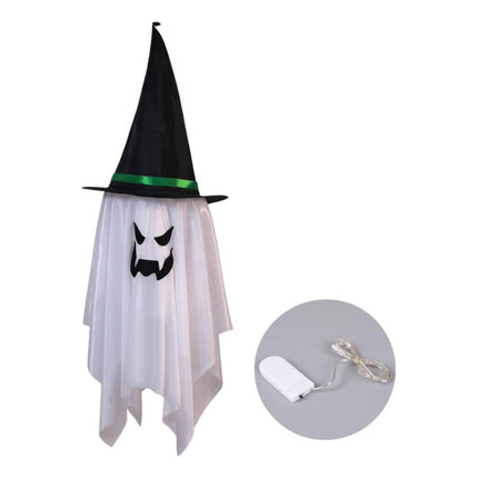 Adorno De Halloween Sombrero Con Luces Apto Para Exterior X