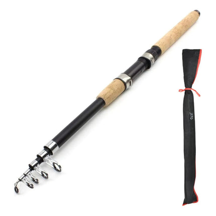Caña De Pesca Extensible 3.60mts Sf1635 Negro