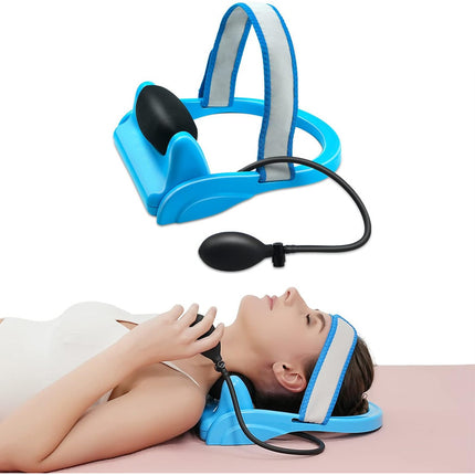 Collarin De Traccion Cervical Y Cuello Soporte Corrector