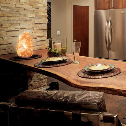 Lampara De Sal Himalaya C/dimer 5 A 7kg 220v Cálida Cálida