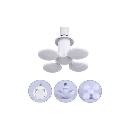 Lámpara Led 72w Articulada De Pelota A Flor E27