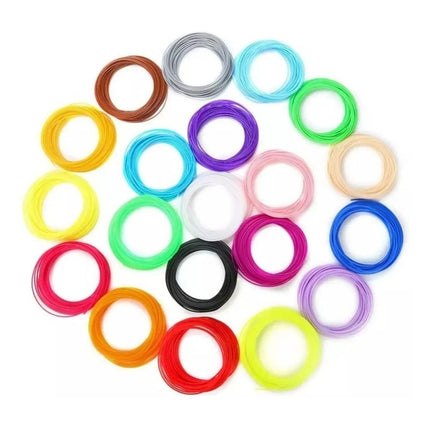 Filamento Repuesto Para Lápiz  3d X10 Pcs-diferentes Colores