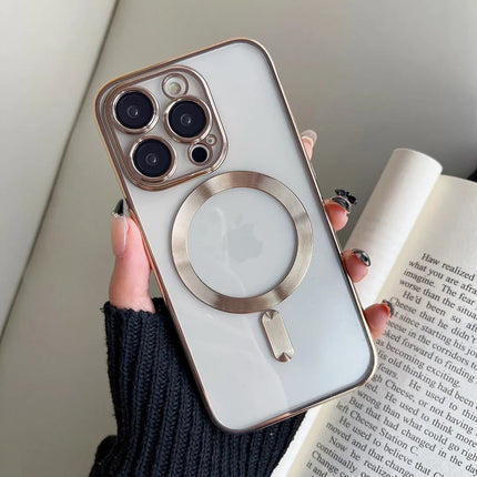 Case Reforzado Magsafe Compatible Con iPhone 11-12-13-14- Varios Zow