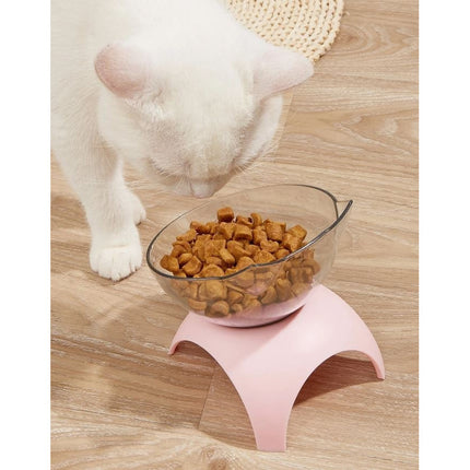 Comedero Para Mascota Inclinado 14x13x8.5cm V