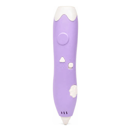 Lapicera Lapiz 3d De Impresion Con Filamento Nuevo Modelo Violeta