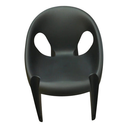 Silla Edna De Plástico Forma Ovalada