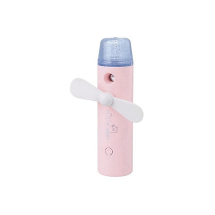 Humidificador Facial Con Ventilador Con Usb Recargable