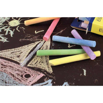 Tizas De Colores X100 Caja Cerrada